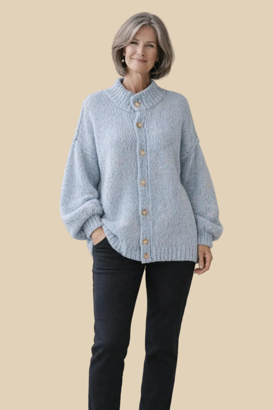 Klassischer Strick Cardigan