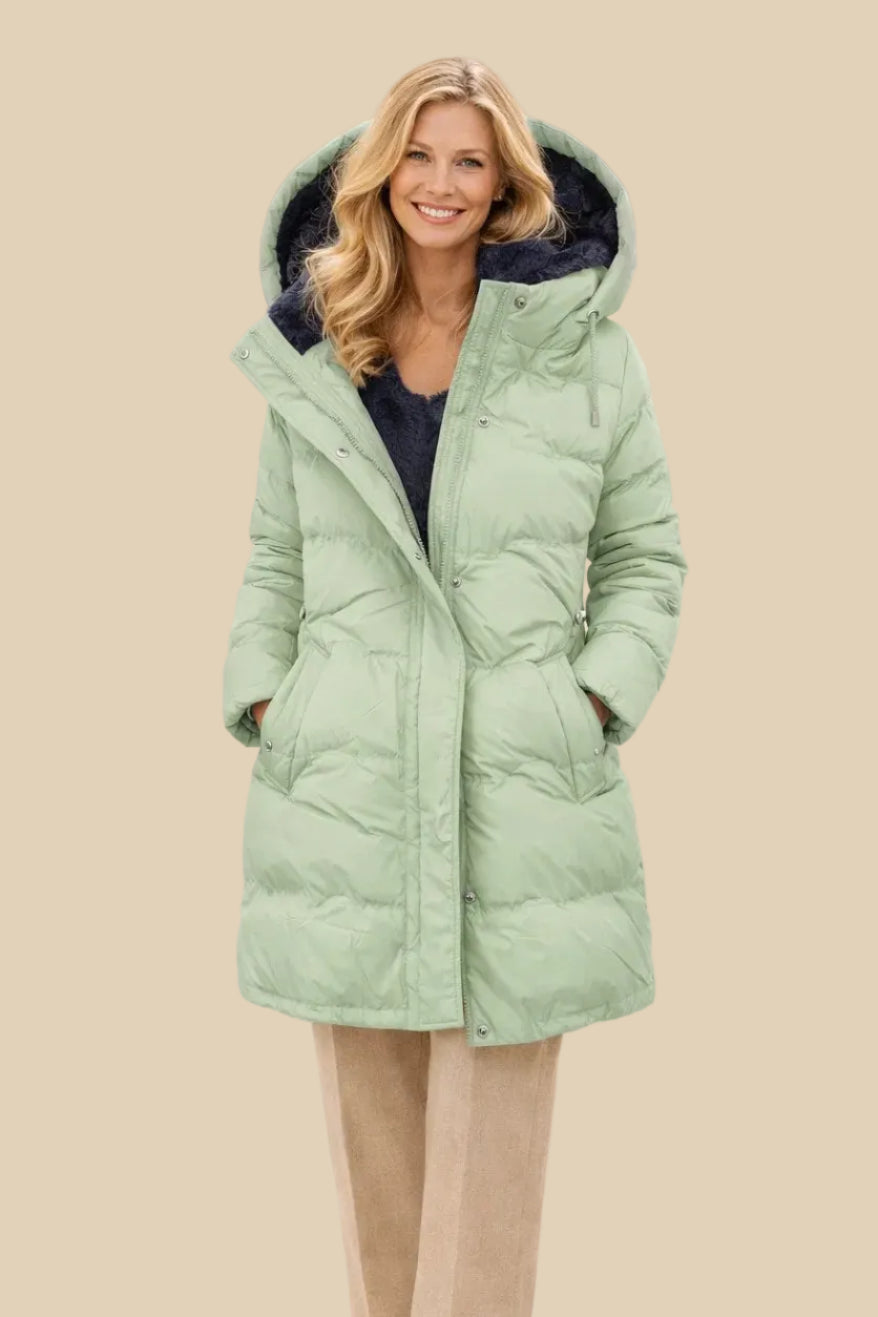 Kapuzen Winter Steppmantel