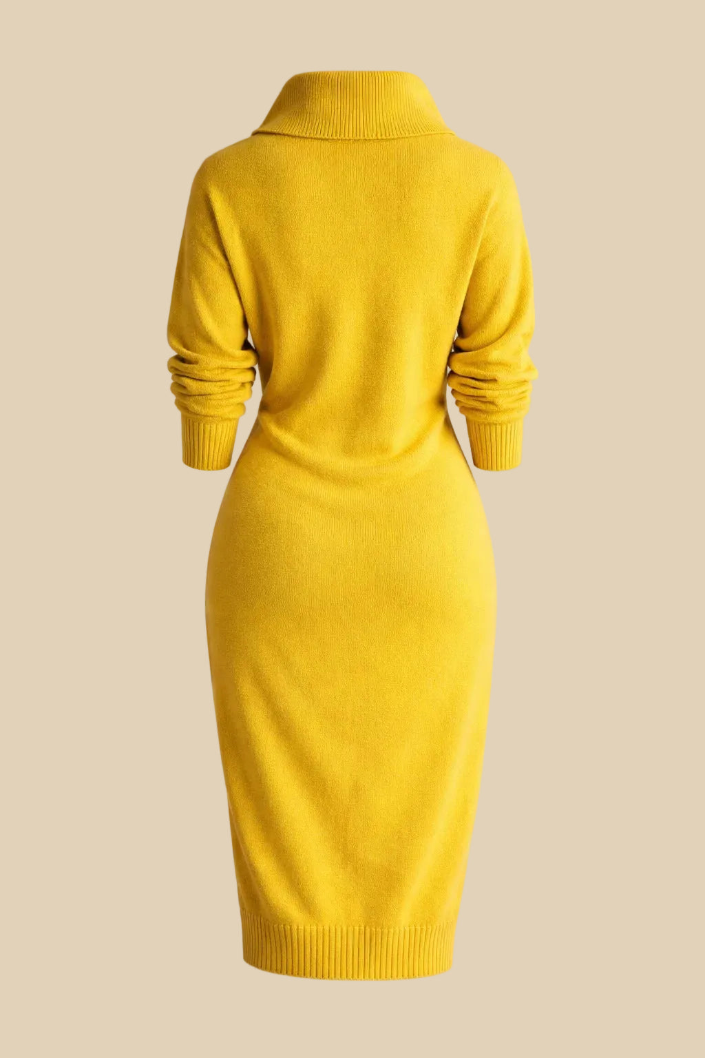 Strickkleid mit Knopfleiste