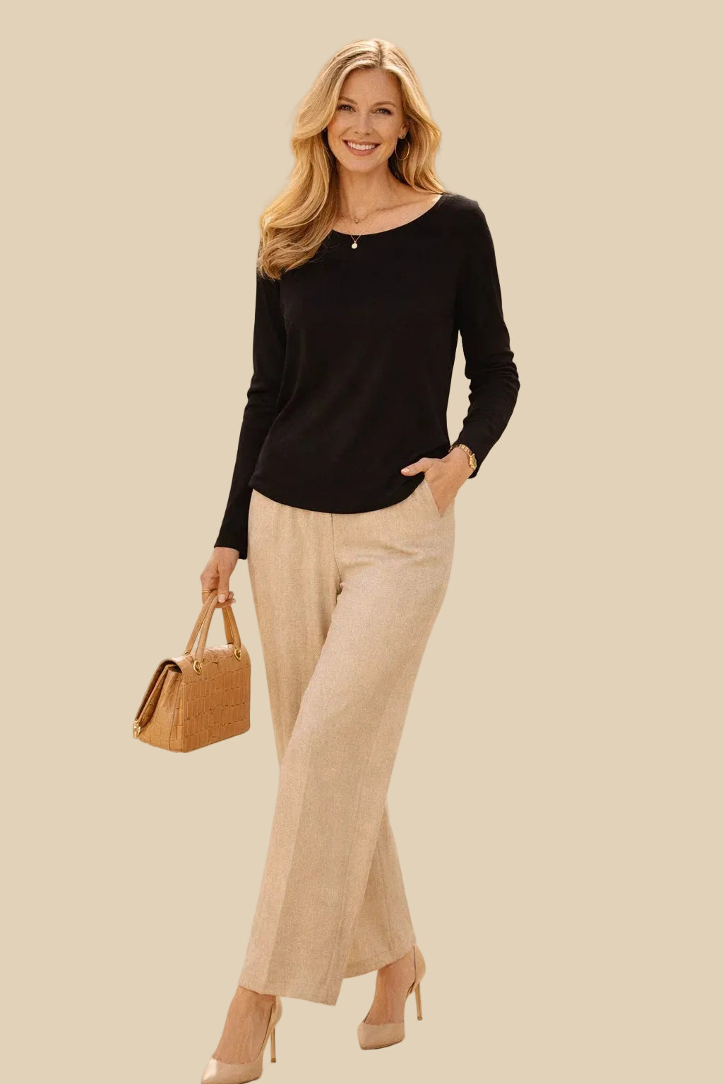 Feinstrick Pullover Bootsausschnitt