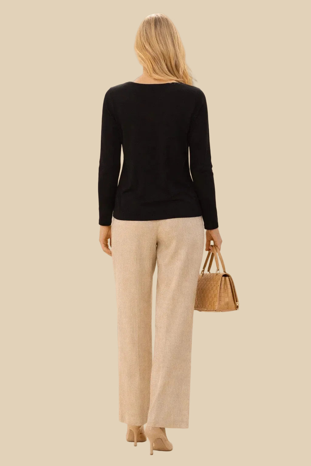 Feinstrick Pullover Bootsausschnitt