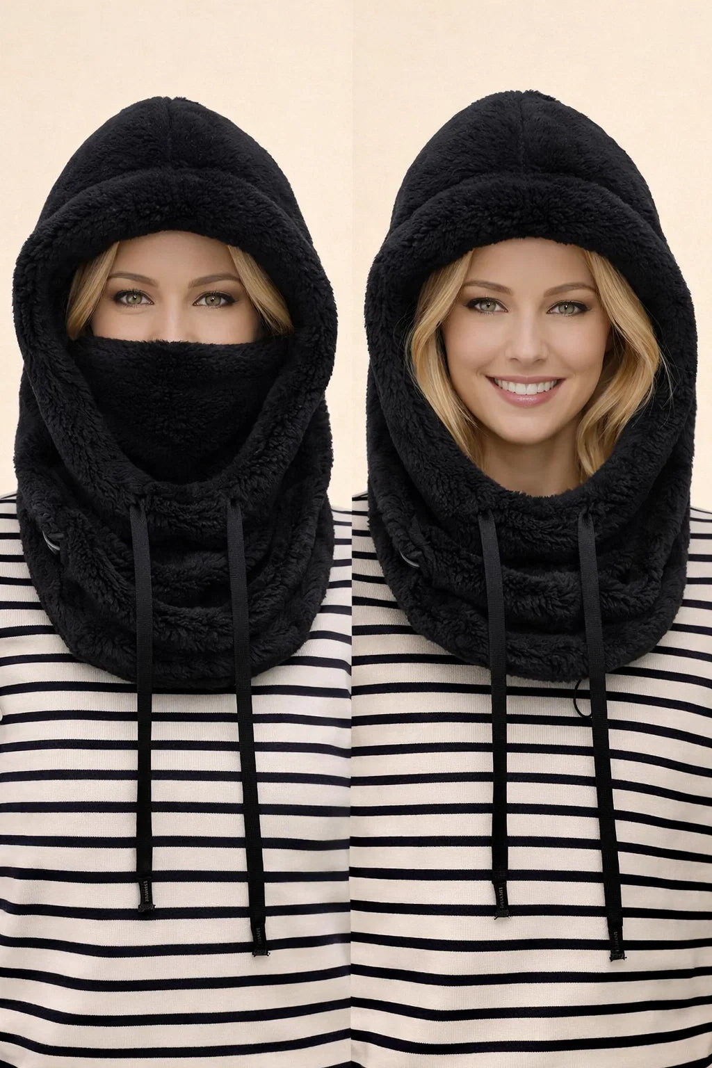 Gemütliche Winter-Sturmhaube