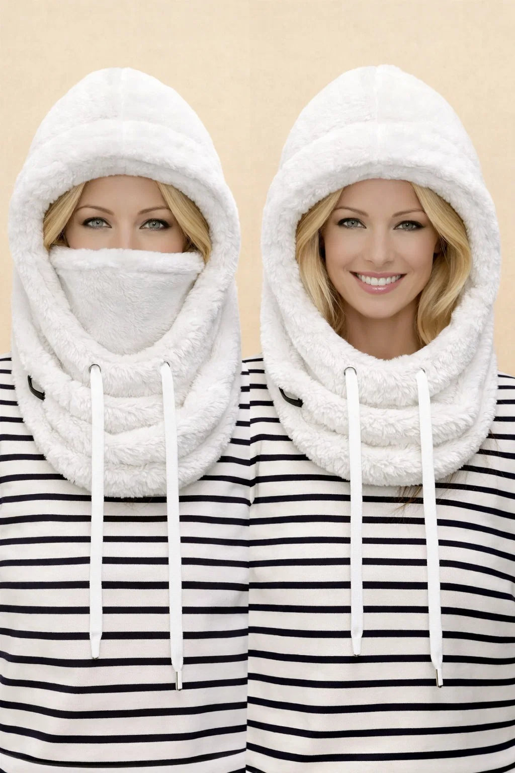 Gemütliche Winter-Sturmhaube