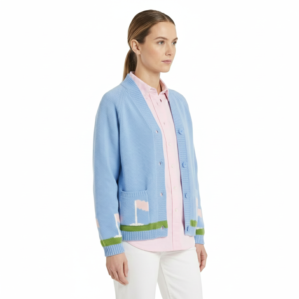 Nalea Checkknit Cardigan